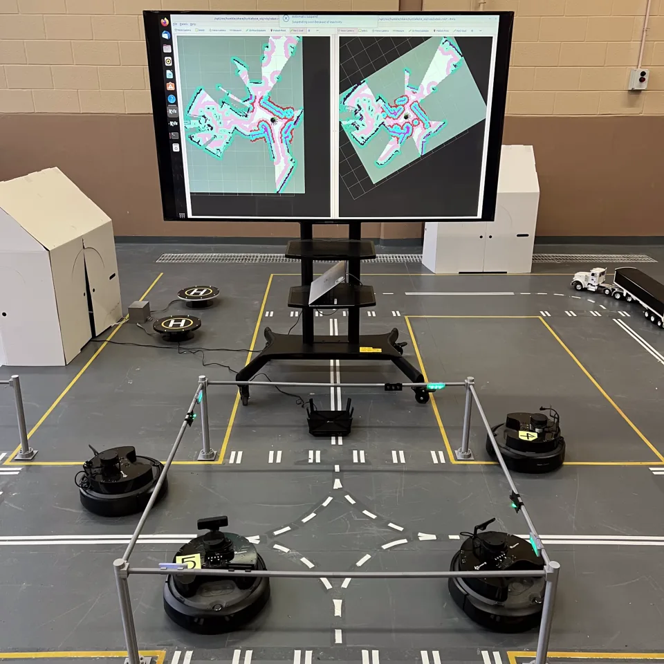 Multi-Robot Mapping & Navigation (🏆Best Paper Award)
